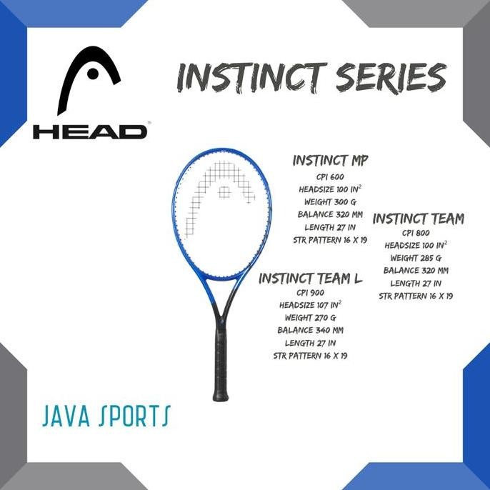 Raket Tenis Head Instinct MP TEAM L Series Graphene 360+ Original
