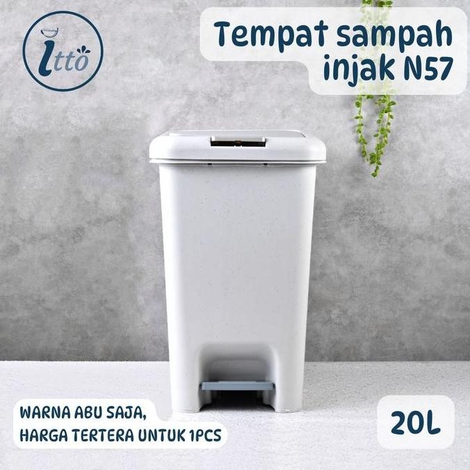 Tempat Sampah Injak 20L N57 Berpedal