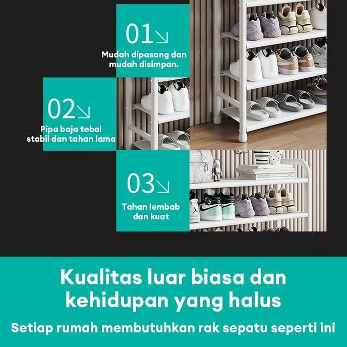 Mmmrak Sepatu Penyimpanan Serbaguna Stand Hanger /Rak Baju Gantungan /Rak Jemuran Baju Hanger Tas To