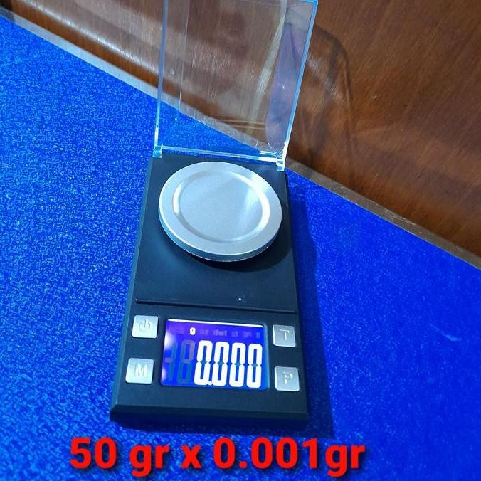 Timbangan Analitik Obat Lab Emas 50 Gram X 0.001 Gram