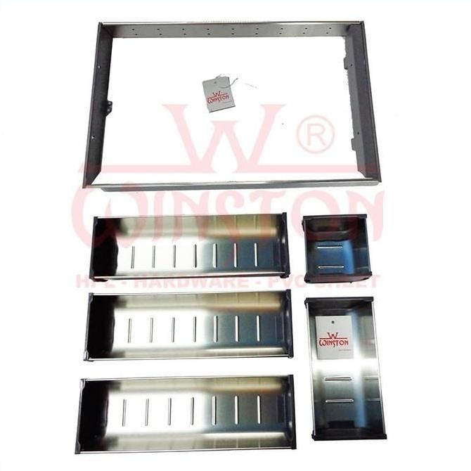 Rak Sendok Stainless Winston Ww.704-45 For Kitchen Set Laci Kabinet