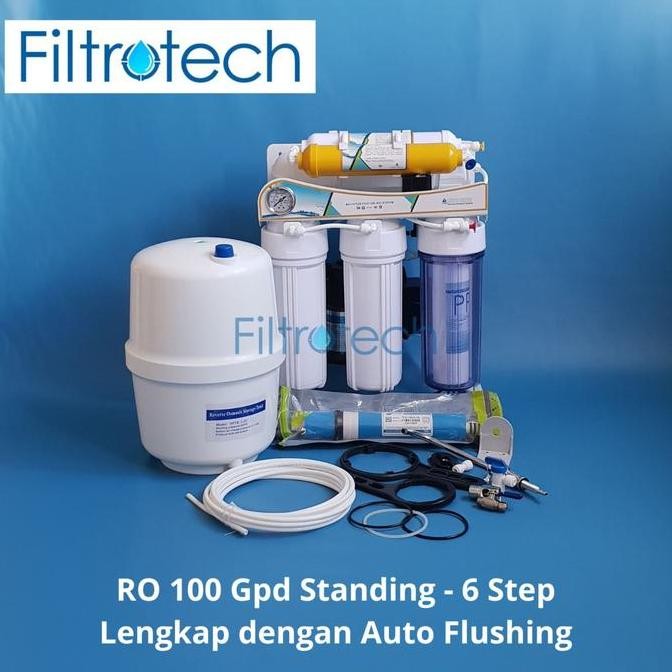 Mesin Ro Reverse Osmosis / Ro Undersink 100 Gpd Standing Mesin Ro Air Minum