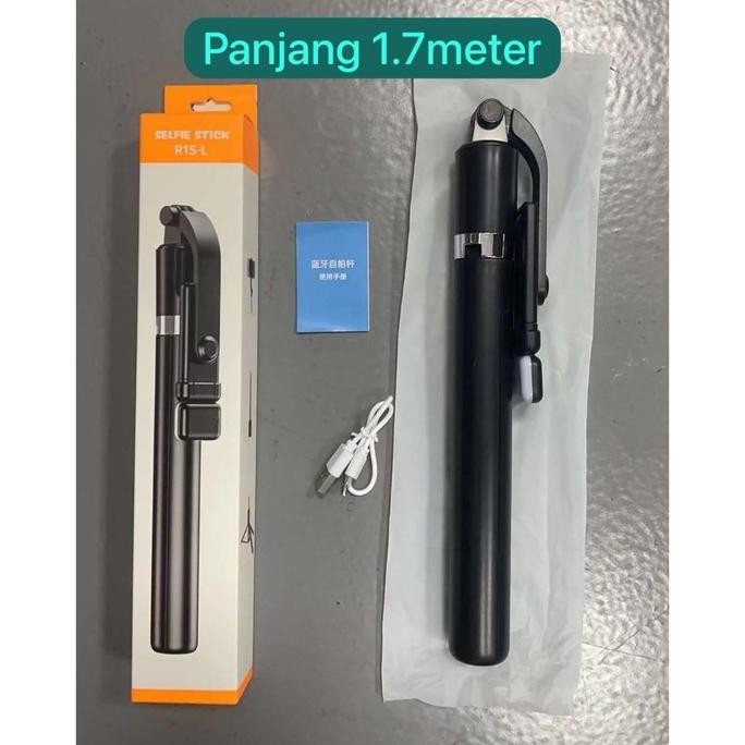 1.7meter TONGSIS Bluetooth 3in1 R1S L LED 360 1.7M / TONGSIS TRIPOD / TONGSIS 3 IN 1 / SELFIE STICK 
