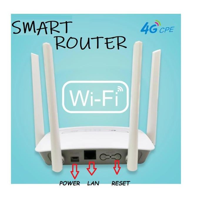 Wifi Wireless Router 4G LTE CPE Smartcom LX600 300Mbps SIMCARD