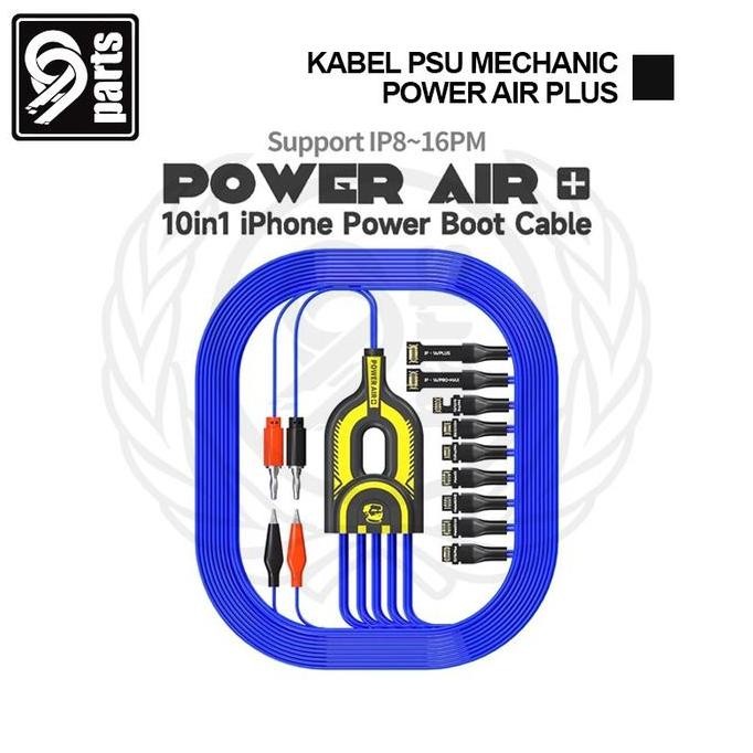 ENRIO- Kabel Power Supply Mechanic Power Plus 8IN1 For Iphone 6-16PM & Huawei / Kabel Power Supply I