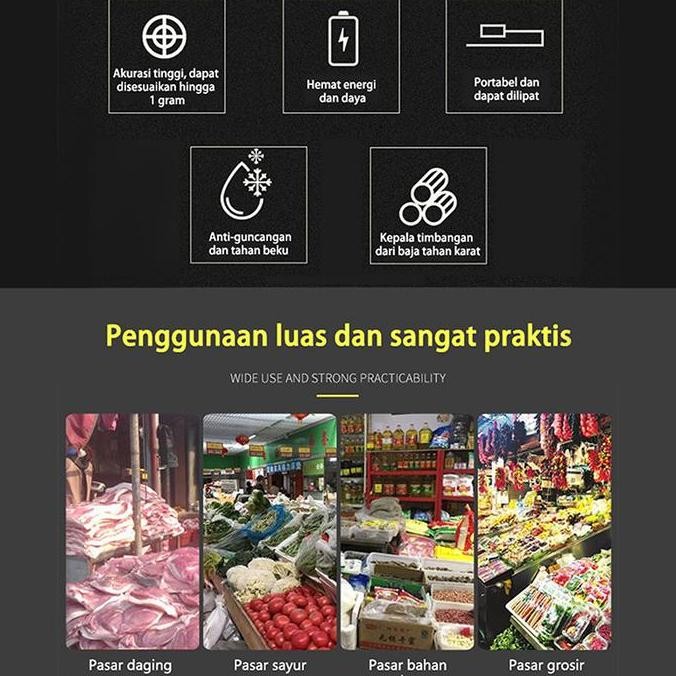 JERICOMM- Timbangan Duduk Digital 60kg / Timbangan Lantai 60 KG/Single Display Timbangan Duduk Digit