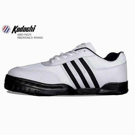 Sepatu Kodachi Aro Plus Provence Phhh ( Putih Strip Hitam) Original