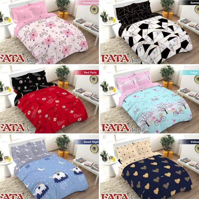 GROSIR BEDCOVER TANPA SPREI FATA SINGLE SIZE