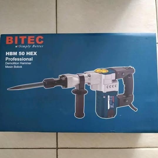 ZYUNJI- Demolition Hammer Bitec HBM 50 Hex/Mesin Bobok Bitec HBM 50 Hex