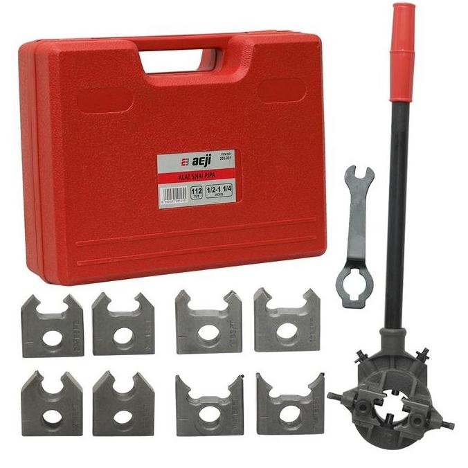 jhonxie- AEJI ALAT SNAI PIPA BESI 1/2" - 1 1/4" pipa snai drat