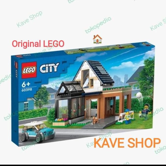 LEGO 60398 City : Family House & Electric Car