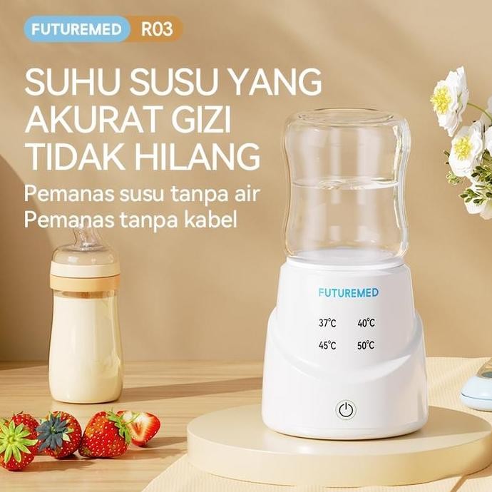 JERICOMM- FUTUREMED Portable Bottle Warmer / Penghangat ASI /Alat Pemanas ASI Susu Bayi/Penghangat S