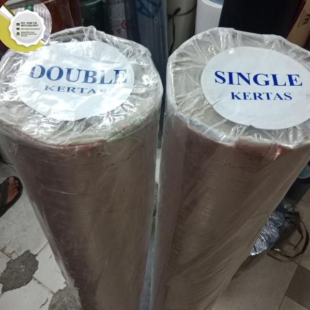 Alumunium Foil Atap Roll Double Benang Double Side Dua Sisi