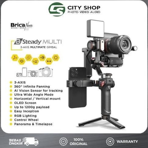 COD Brica B-Steady Multi 3-Axis Gimbal Stabilizer