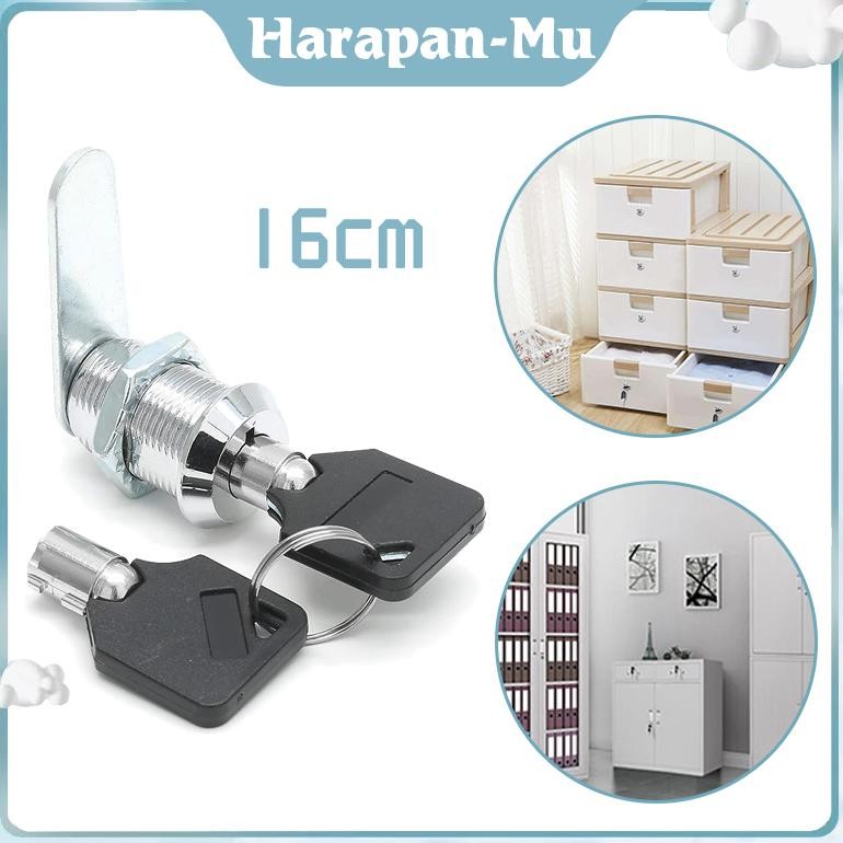ZYUNJI- Kunci Loker Lemari Besi Loker Laci Lemari Kunci Cabinet Pintu Lemari Kayu Besi Kait Cam Lock