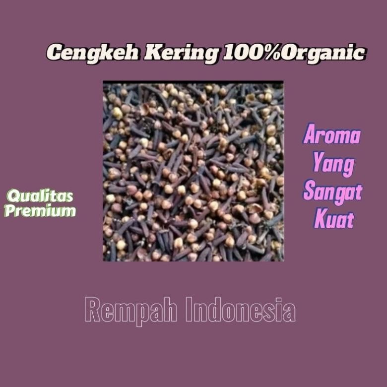 Cengkeh Organic gr Rempah Cengkeh Kering Kualitas Premium