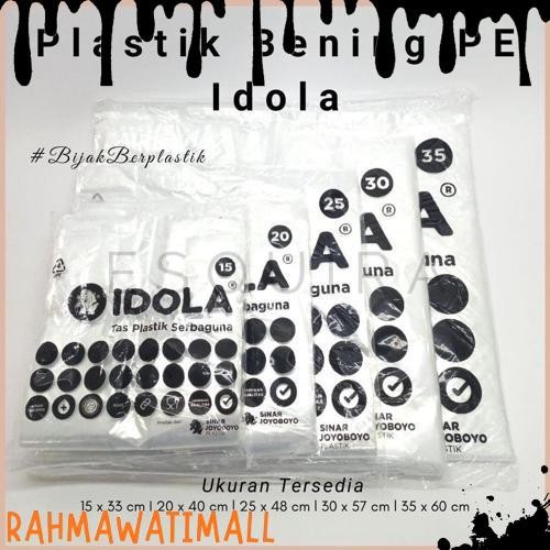 COD Kantong Kresek Plastik PE Idola Transparant PEX