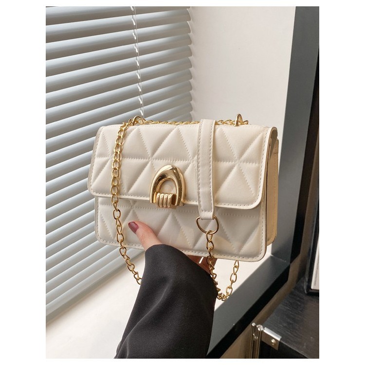 Tas Wanita Tas Bahu Serbaguna Tas Selempang Tas Vintage Wanita Tali Lebar Tas Kotak Kecil