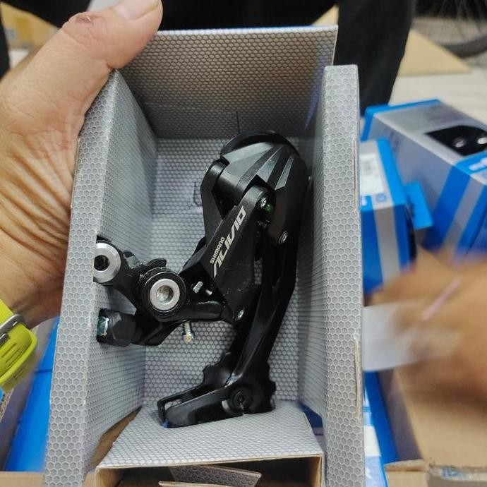 Rear Derailieur Shimano ALIVIO RD-M3100-SGS 9 Speed SGS Long Cage RD Alivio M3100 ORIGINAL Shimano W