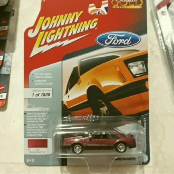 johnny lightning 1982 ford mustang gt