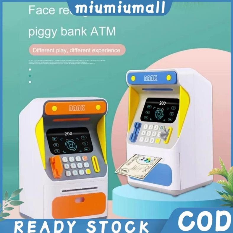 Mainan anak ATM mainan edukasi anak Celengan ATM face recognition mainan edukasi anak montessori
