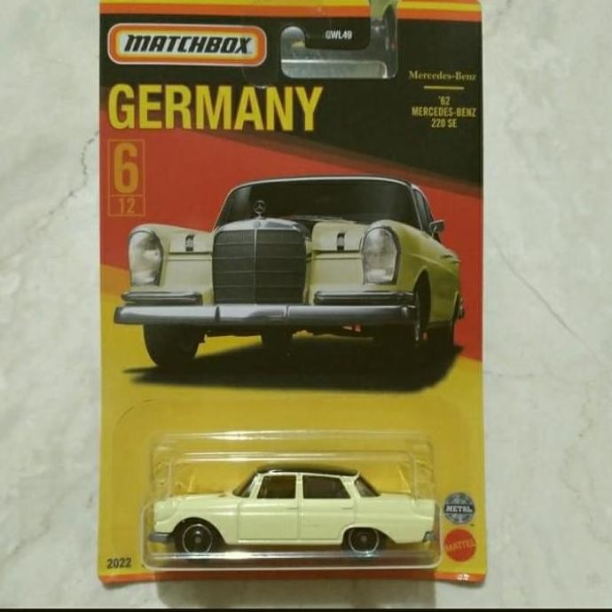 matchbox mercedes benz 220 se sedan