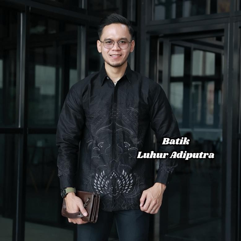 Ready Bokor Kemeja Batik Pria Katun Prima Premium Lengan Panjang dan Pendek Modern Anak muda Luhur a