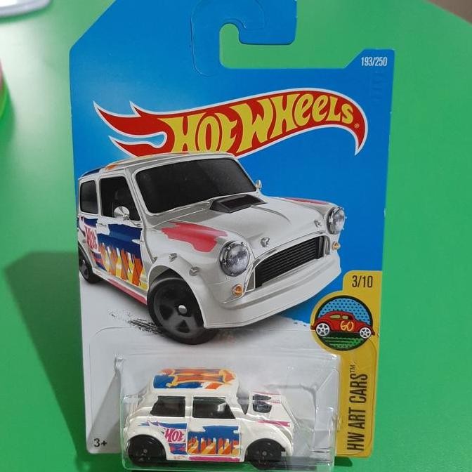 hotwheels morris mini hw art cars