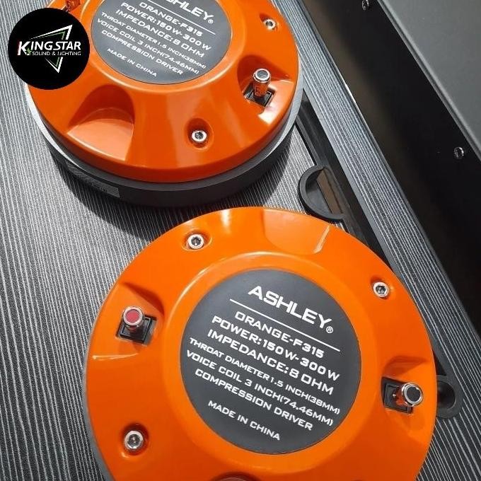 HARGA DISC - Tweeter Ashley F315 Orange Original Driver F 315 Twitter High Twiter Ashley Voice Coil 