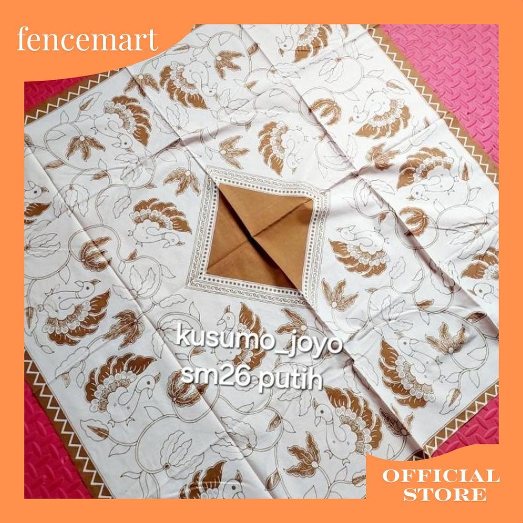 Udeng Batik Semi Tulis Katun  Segi Empat 1-35 Motif Promo