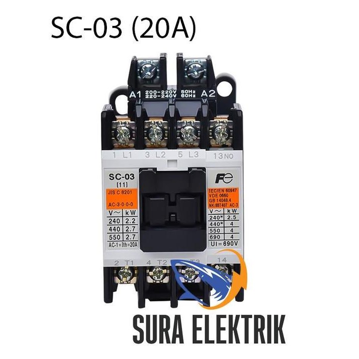 Kontaktor / Contactor FUJI SC-03