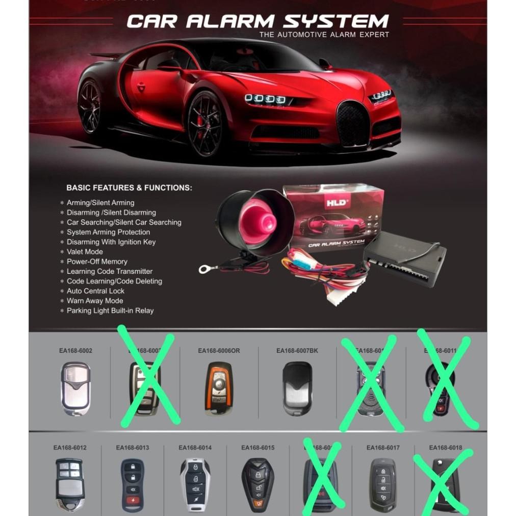 EDELWEIS Alarm HLD / Alarm Mobil Universal Premium HLD / Alarm Remote Mobil HLD