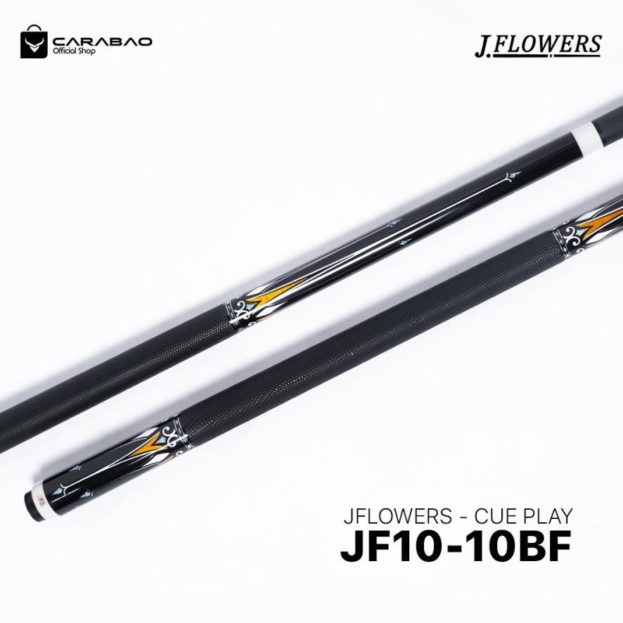albertGokil- JFLOWERS JF10-10BK CUE STICK BILLIARD [JF10-10BK]
