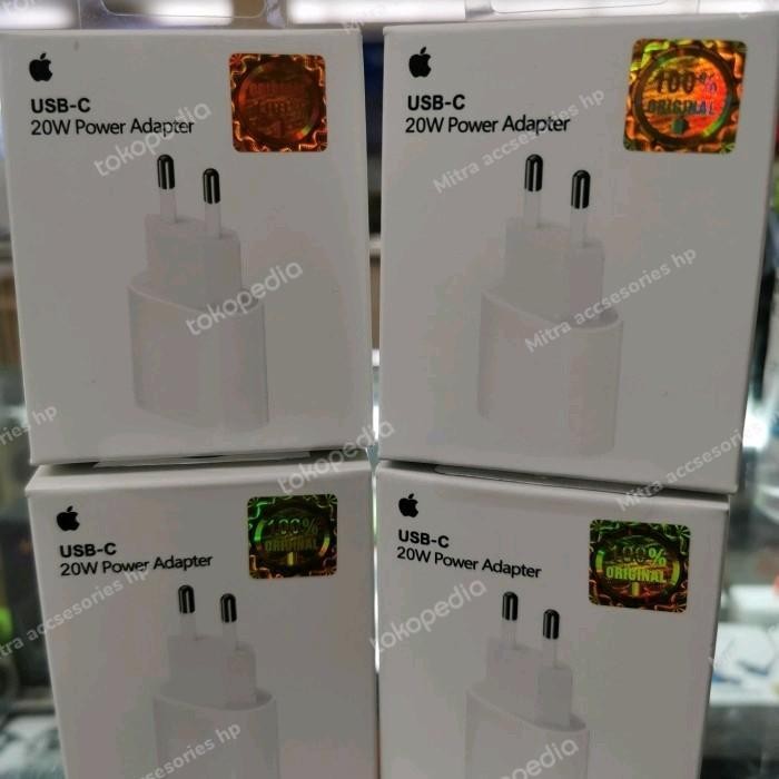 kepala charger iPhone 14 pro max 20w fast charging USB C original