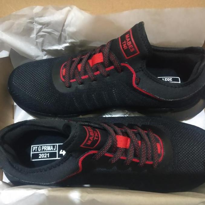 Sepatu Olahraga Hitam Mabes Tni Original Terbaru