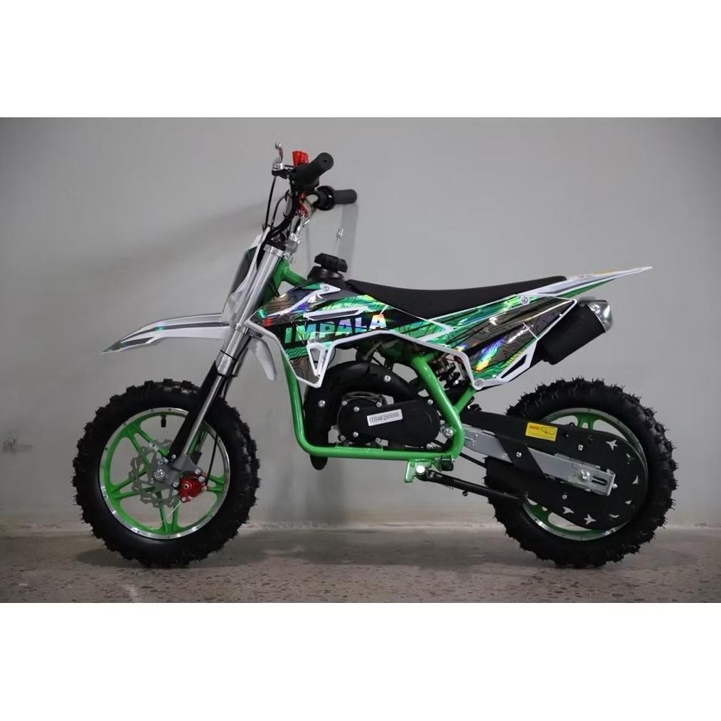 Motor Traill anak mini motor tril IMPALA 49cc Double Stater Moto Cross