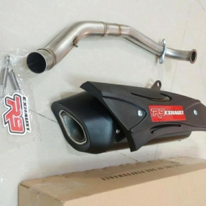 Promo knalpot R9 Aerox misano original / Knalpot Aerox R9 original misano COD