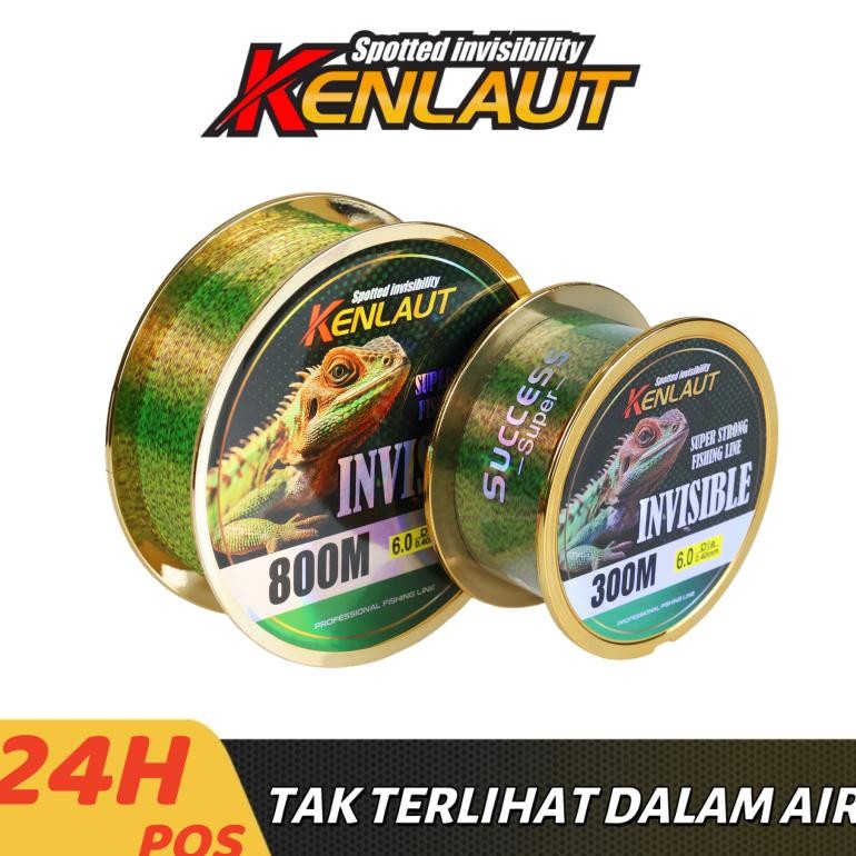 Senar Pancing  800m 300m Tali Pancing Senar Pancing Nylon Premium Bunglon Speckle