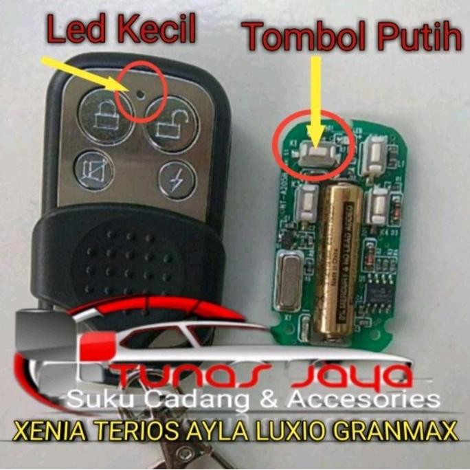 REMOT ALARM ORIGINAL MOBIL XENIA TERIOS AYLA GRANMAX LUXIO