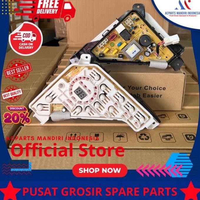 JUNJI- SHARP 10.0kg ES-M1000T ( ES-M1000T-GG ), Modul mesin cuci Top Loading