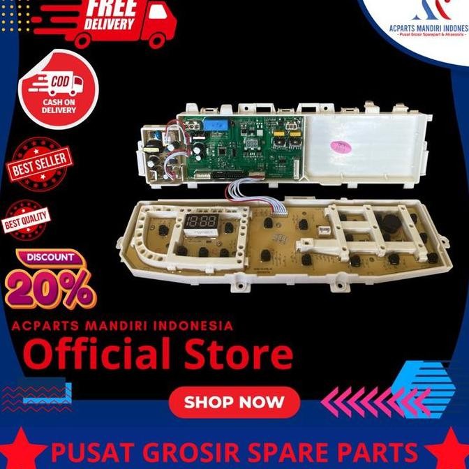 JUNJI- SAMSUNG 12.0kg WA12F5S5, Modul pcb mesin cuci Top Loading