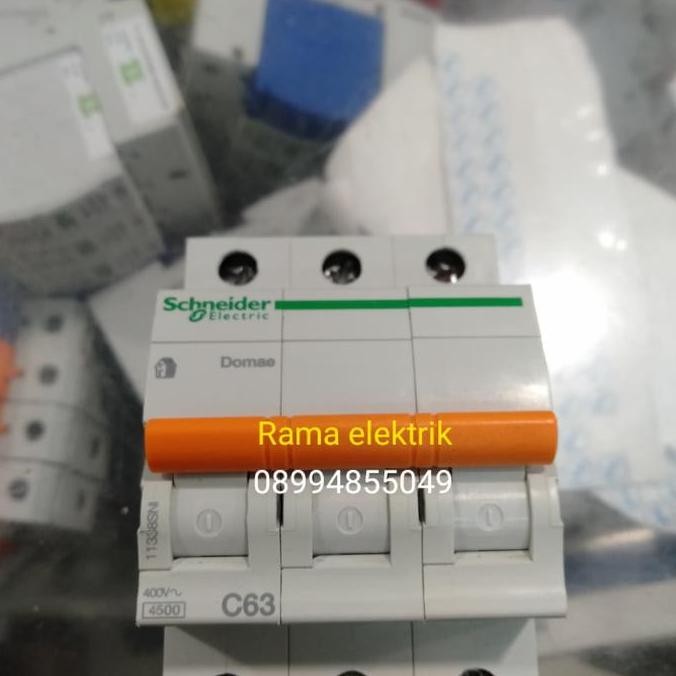 MCB Schneider 3Phase 50A/63A