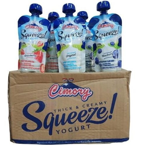 CIMORY Squeeze Yogurt Pouch 120gr (1 karton) SHA