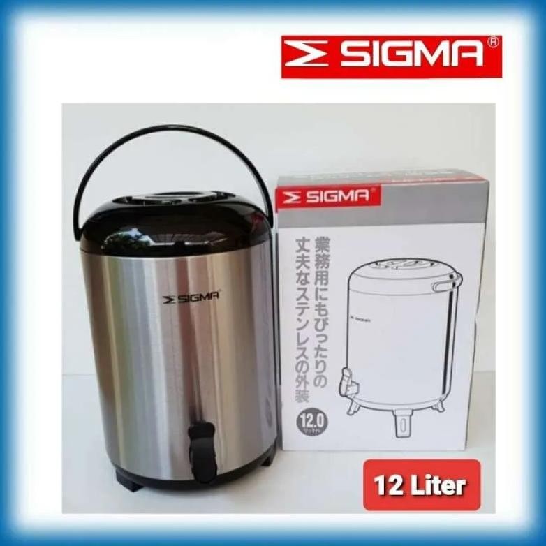 Dispenser Termos Water Jug Air Panas / Dingin Sigma 12 Liter