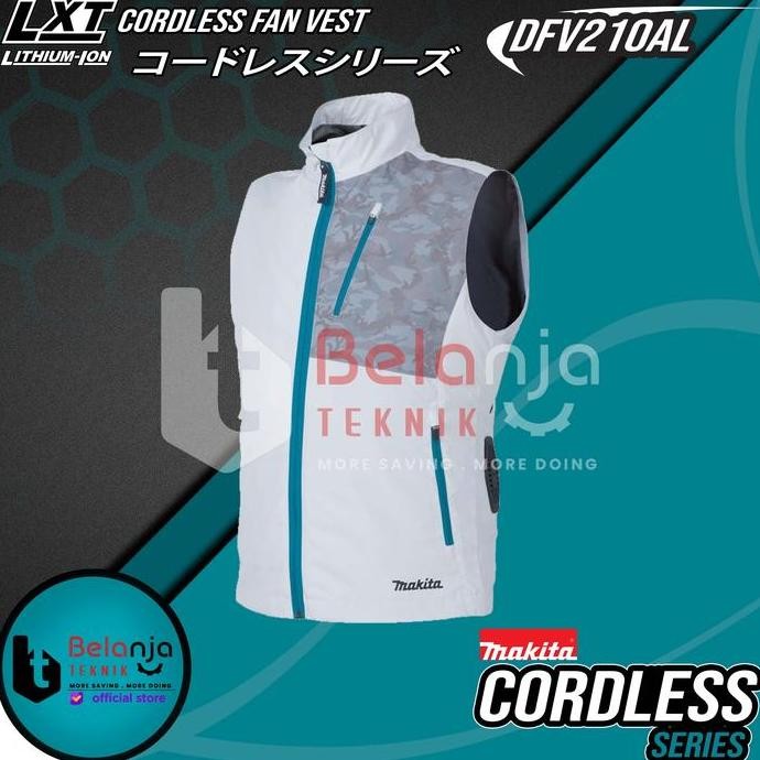 IKKAKU- Makita Cordless Fan Vest Size L Rompi Kipas Angin Ukuran L DFV210AL