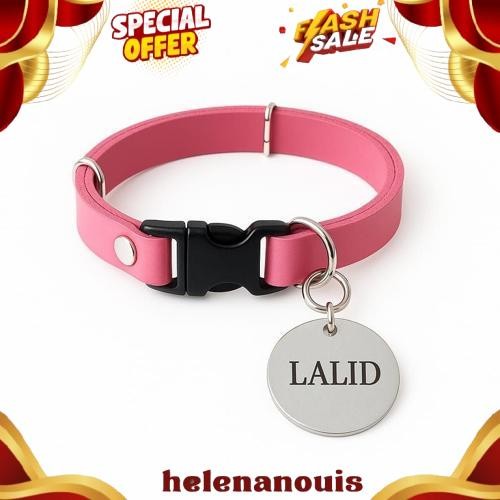 GROSIR Kalung Kucing Custom Nama Model Klip Liontin Premium Aksesoris Kucing Lucu