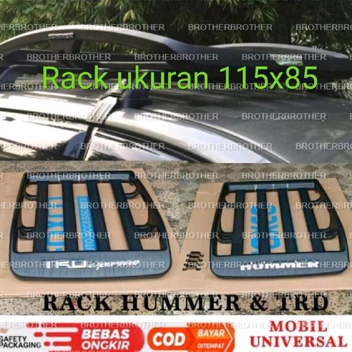 Roof Rack Hummer TRD Sportivo Rak Atas Mobil Universal Avanza Xenia Fortuner Rush Innova Calya Sigra