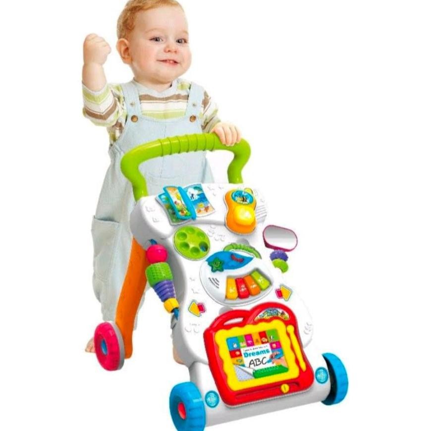 Cod Mainan Baby Walker Dorongan Bayi /MAINAN BABY WALKER / DORONGAN BAYI PUSH WALKER / MAINAN EDUKAS