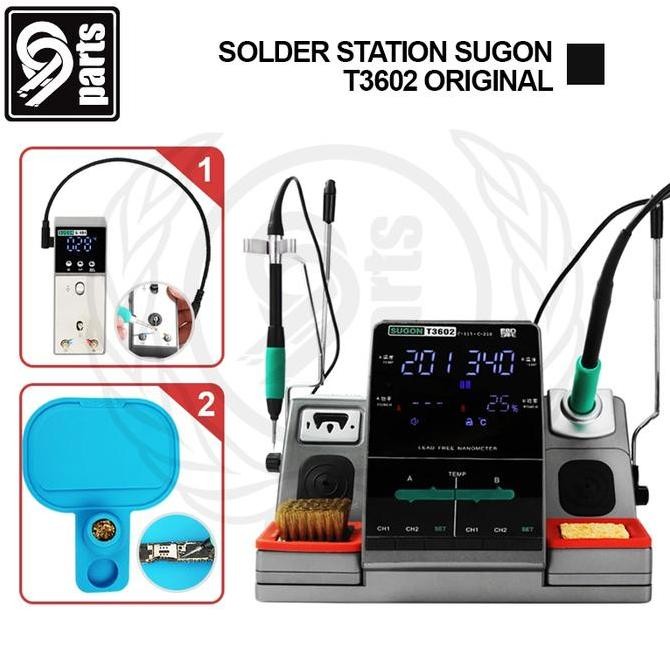 ULQUIORRA- Solder Station Sugon T3602 Original FREE Mata JBC High Quality / Soldering Station Sugon 