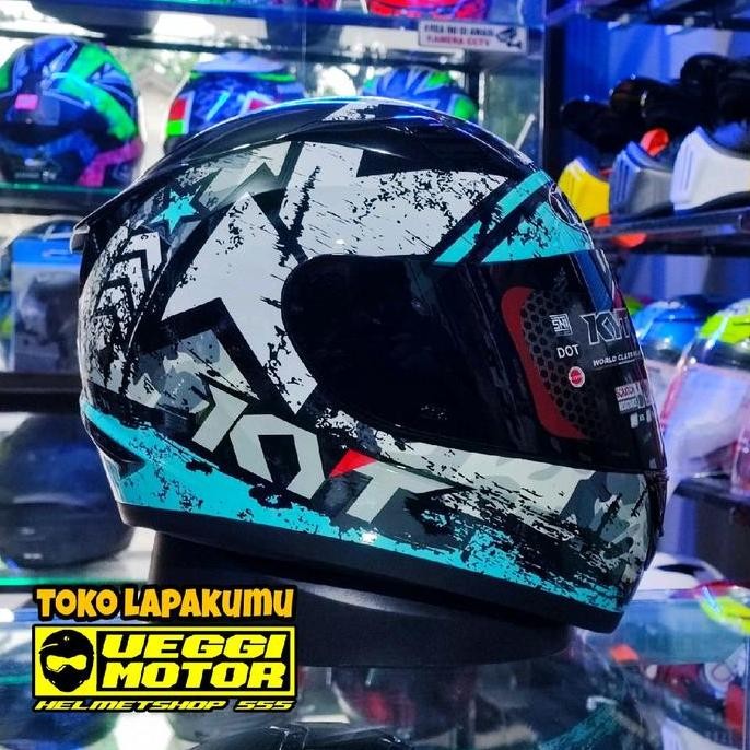 COD HELM KYT R10 MOTIF SERI 3 PAKET GANTENG